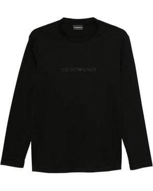 Emporio Armani Long-sleeve t-shirts for Men | Online Sale up to 75