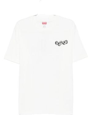 KENZO Logo-Print T-Shirt - White