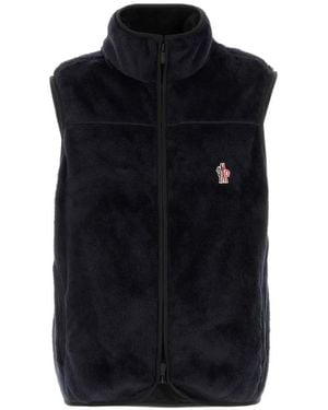 Moncler Pile High-Neck Gilet - Black
