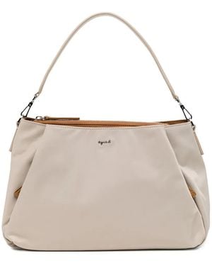 agnès b. Medium Origami Tote Bag - Natural