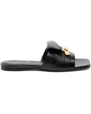 Marni Leather Sandals - Black