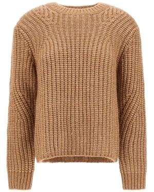 Herno Ribbed Jumper - Brown