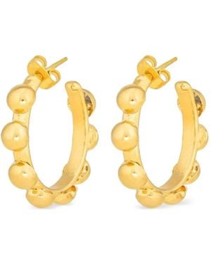 Sylvia Toledano Mini Creole Earrings - Metallic