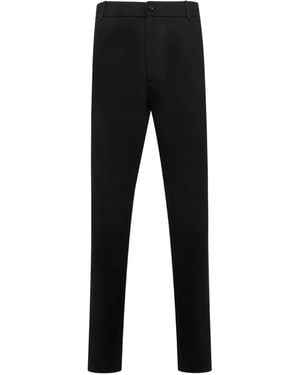 Moncler Logo-patch trousers - Negro