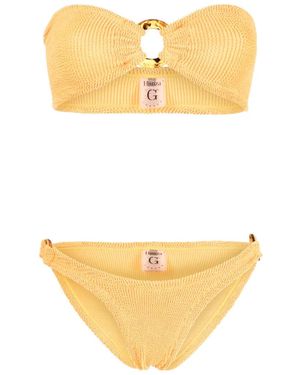 Hunza G Set Bikini Gloria - Metallizzato