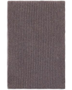 Malo Ribbed Scarf - Purple