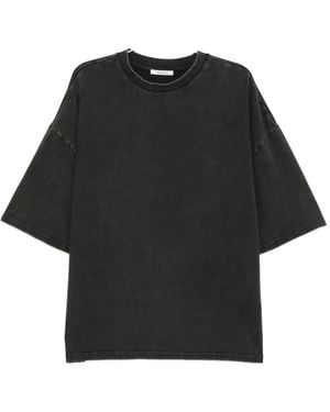 Entire studios Drop-Shoulder T-Shirt - Black