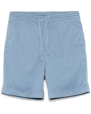 Canali Shorts Con Coulisse - Blu