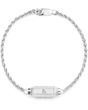 Marie Lichtenberg Micro Coco Diamond Bracelet - White