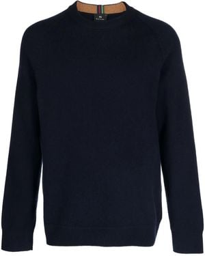 Paul Smith Maglione A Maniche Lunghe - Blu