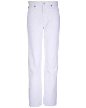 Agolde Romney Five Pockets Jeans - White