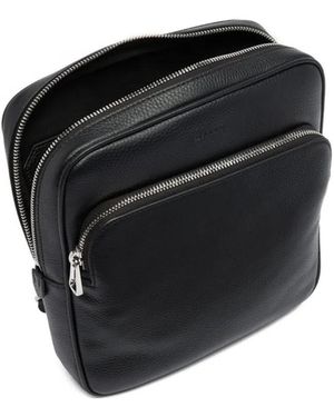 Bally Kuriertasche Aus Leder - Schwarz