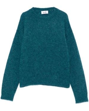 Niu Maglione Girocollo - Verde