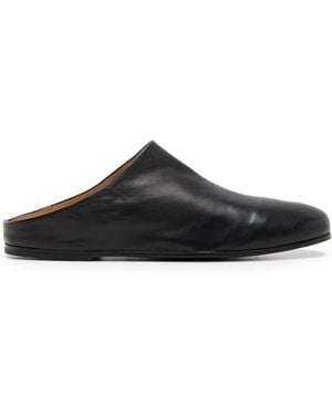 Marsèll Steccoblocco Leather Mules - Black