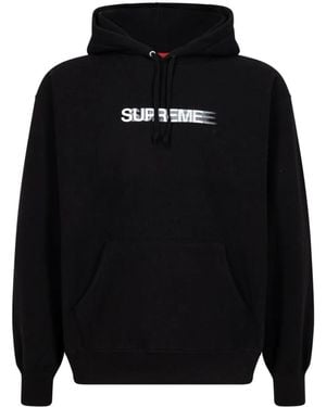 Supreme Motion Logo-Print Hoodie - Nero