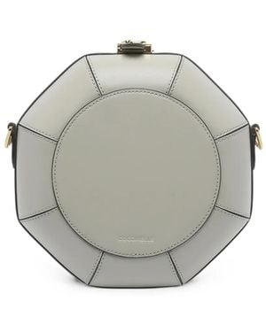 Coccinelle Eucalipto Push-Lock Shoulder Bag - Grey