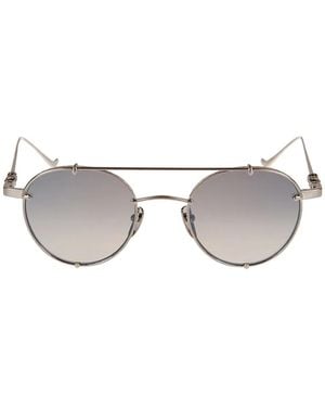 Chrome Hearts Occhiali Da Sole Tondi - Grigio