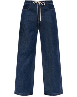 Munthe Drawstring Jeans - Blue