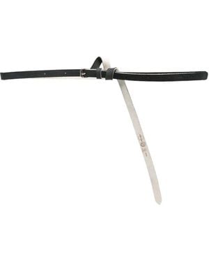 Marina Yee Origami Leather Belt - White