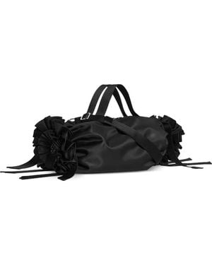 Simone Rocha Turbo Rosette-Embellished Tote Bag - Black