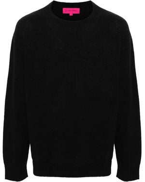 The Elder Statesman Gestrickter Nimbus Pullover - Schwarz