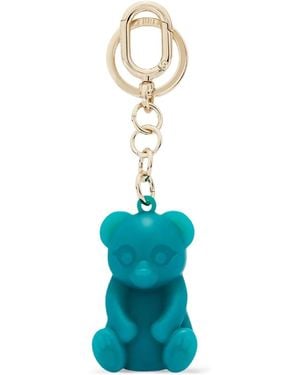 Furla Allegra Logo-Detail Keyring - Blue