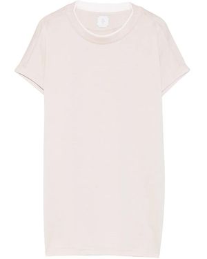 Eleventy Cuffed T-Shirt - White