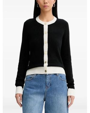 From Future Cardigan Aus Kaschmir - Schwarz
