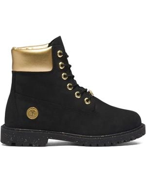 Timberland Inch Premium Nubuck/ Boots - Black