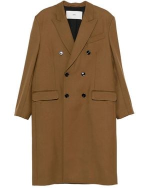 Ami Paris ダブルコート - ブラウン