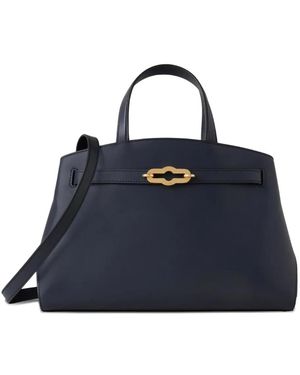 Mulberry Adjustable-Strap Tote Bag - Blue