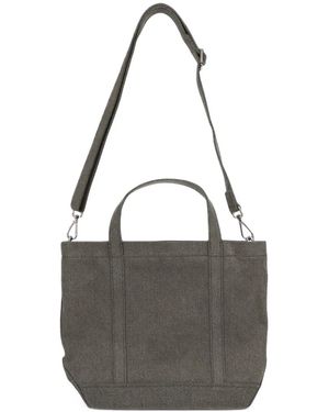 Maison Kitsuné Profile Fox Tote Bag - Grey