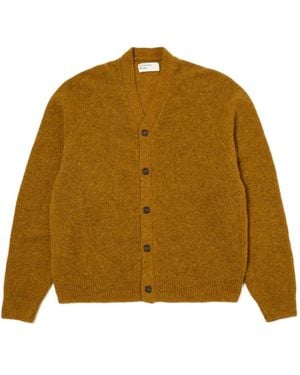 Universal Works Button-Front Wool Cardigan - Natur