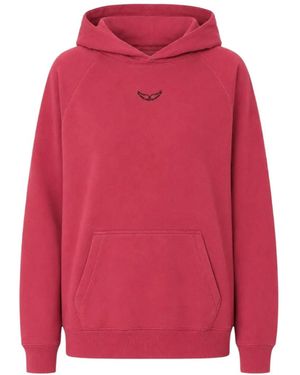 Zadig & Voltaire Sudadera Georgy Mo Tour Con Capucha - Rosa