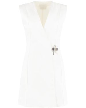Givenchy Denim Short Dress - White