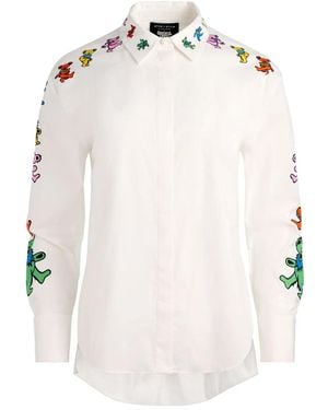 Alice + Olivia Dimitra Button-down-Hemd - Weiß