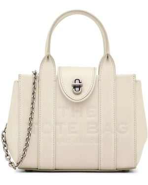 Marc Jacobs The Turnlock Crossbody Tote Bag - Natural