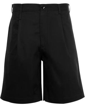 Human Made Logo-Appliqué Shorts - Black