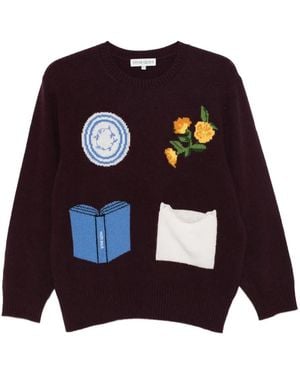 Stine Goya クルーネック セーター - ブルー