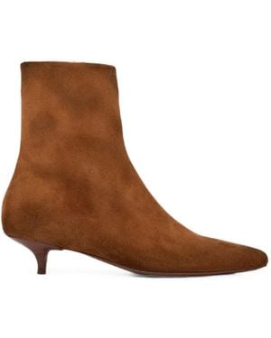 Marsèll Suede Ankle Boots - Brown