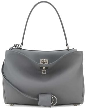 Balenciaga Small Rodeo Tote Bag - Grey
