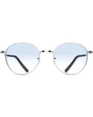 Blackfin Pasadena Round-Frame Sunglasses - White