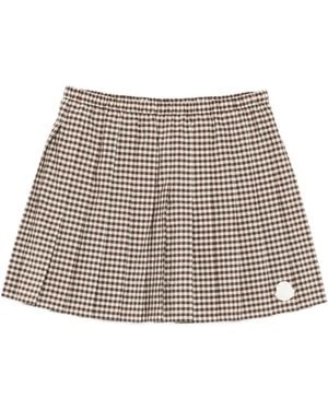 Moncler Gonna Skirt - Natural