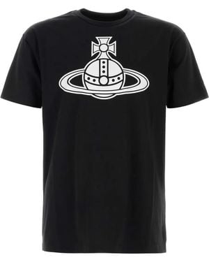 Vivienne Westwood Klassisches T-Shirt - Schwarz