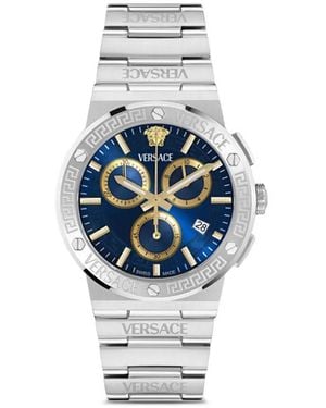 Versace Greca 40Mm - Blue
