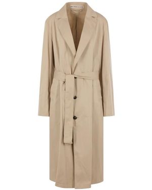 Meta Campania Collective Senga Belt-Fastening Coat - Natural