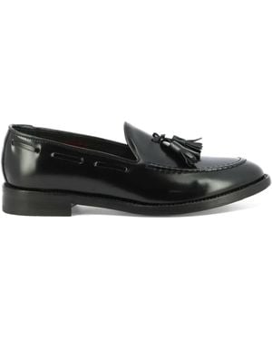 STURLINI FIRENZE Tassel-Detail Leather Loafers - Black