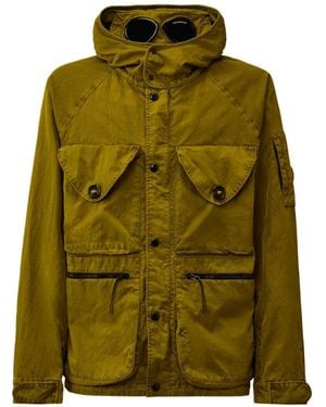 C.P. Company Veste Panama-R À Design Patchwork - Green