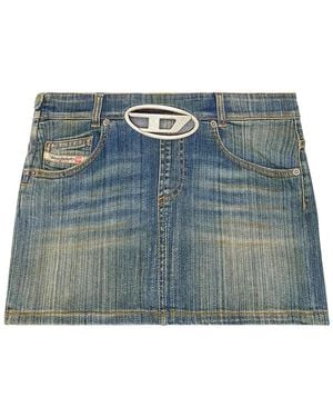DIESEL Mini Skirt - Blue
