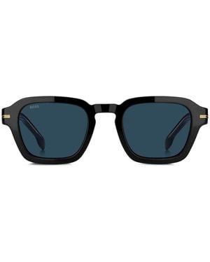 BOSS Square Sunglasses - Blue